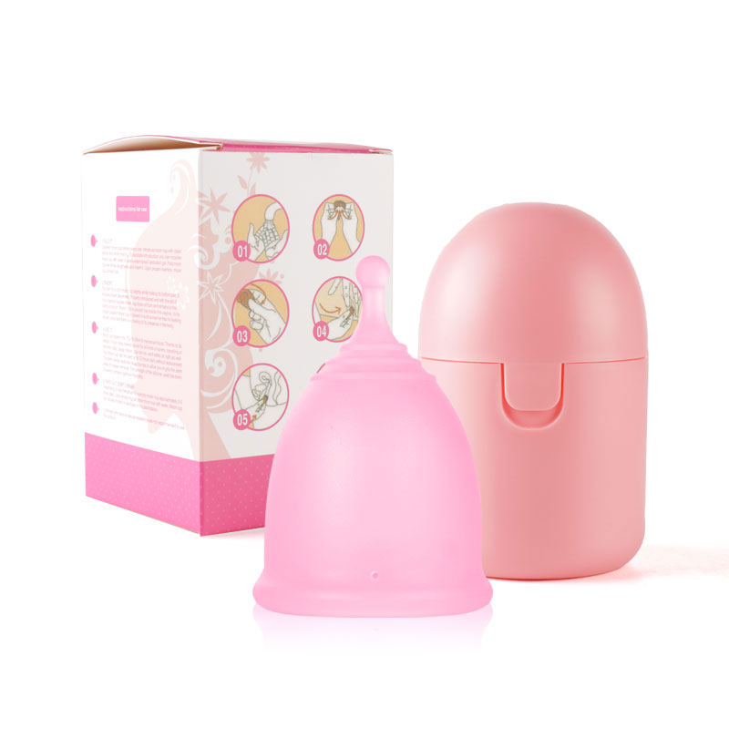 Menstrual Cup Silicone - Menstruationstasse aus Silikon in medizinischer Qualität,