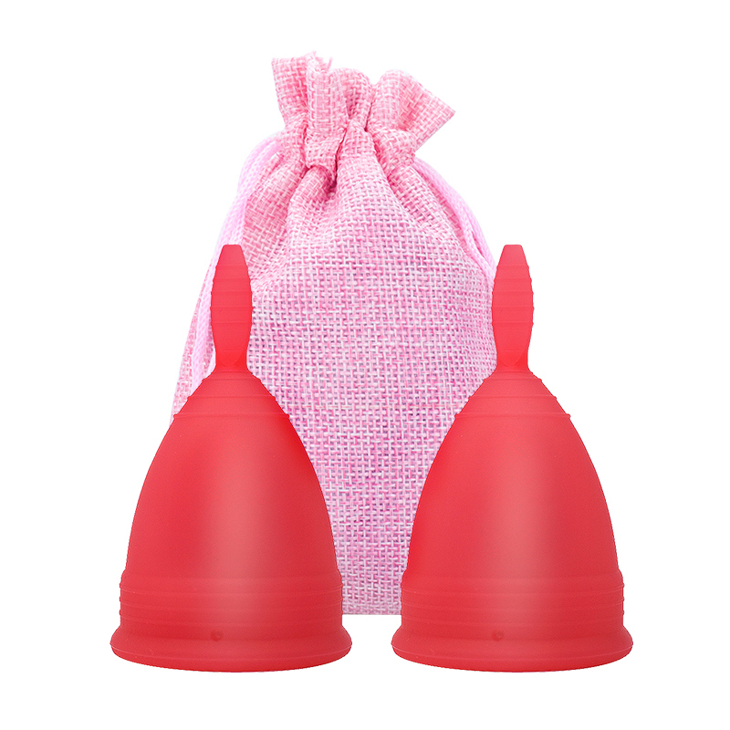 Menstrual Cup Silicone - Lady Period Silikonbecher, verbesserte Menstruationstasse, medizinisches