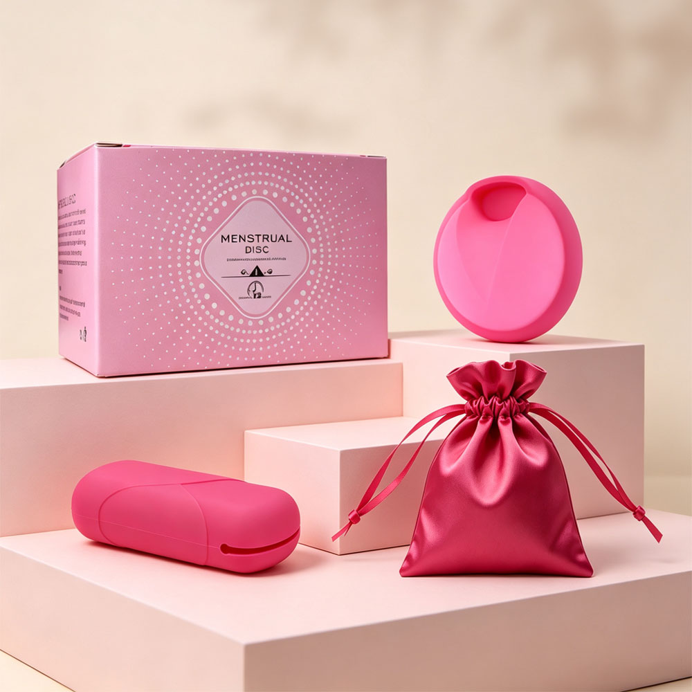 Menstrual Cup Silicone - Menstruationstasse aus medizinischem Silikon, wiederverwendbar, weich,