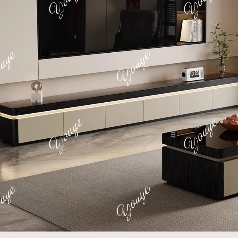 Sustainable Living Home - XM Eleganter, platzsparender TV-Ständer, umweltfreundliche Materialien,