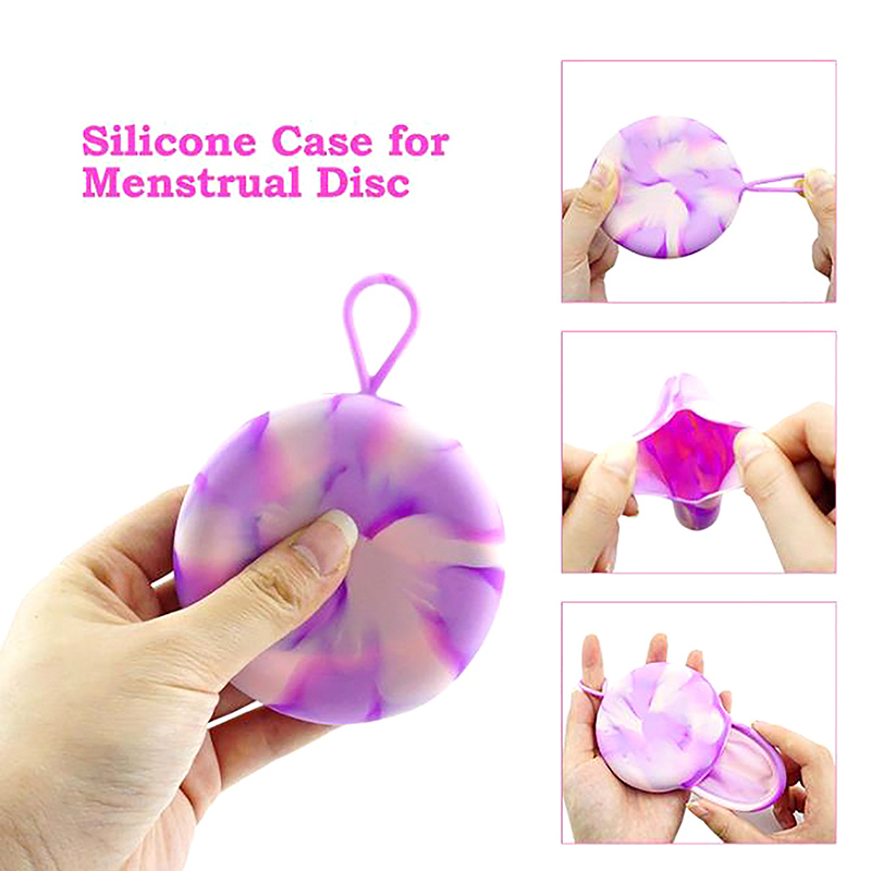Menstrual Cup Silicone - Damenhygiene-Gesundheitspflegeprodukt für Frauen, wiederverwendbare Silikon-Sammelbox für