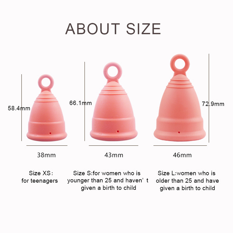 Zertifizierte hypo allergene M – Menstrual Cup Silicone Bewertung und Preis