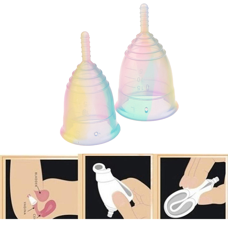 * Tragbare Menstruationstasse  – Menstrual Cup Silicone Bewertung und Preis