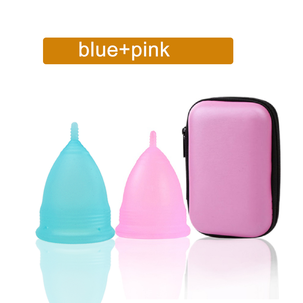 2Pcs Frauen Menstruations Tass – Menstrual Cup Silicone Bewertung und Preis