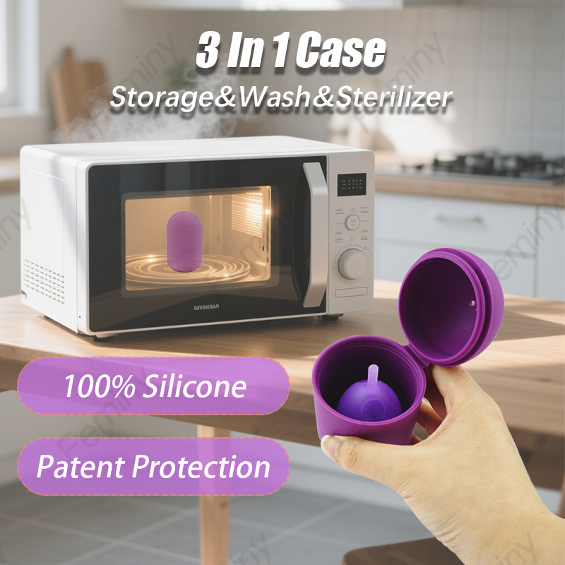 Silikonhülle Sterilisator Bpa- – Menstrual Cup Silicone Bewertung und Preis