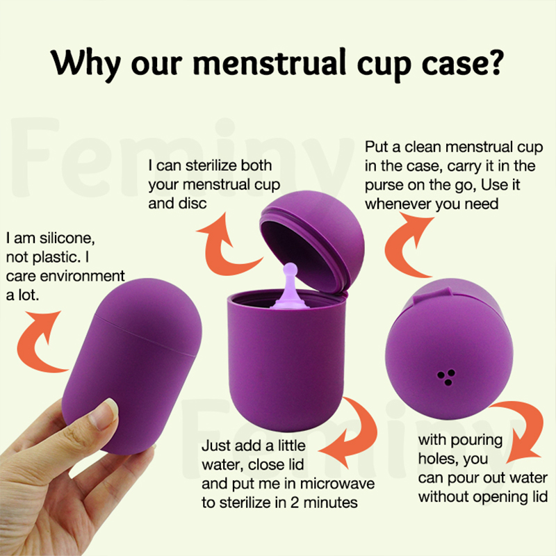 Silikonhülle Sterilisator Bpa- – Menstrual Cup Silicone Bewertung und Preis