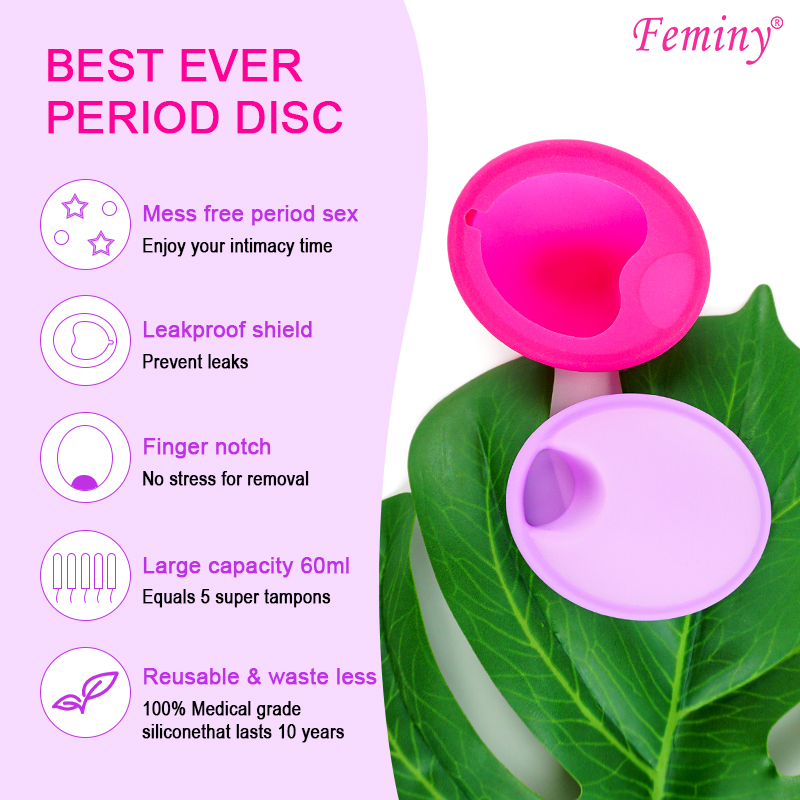 Feminy wiederverwendbare Menst – Menstrual Cup Silicone Bewertung und Preis