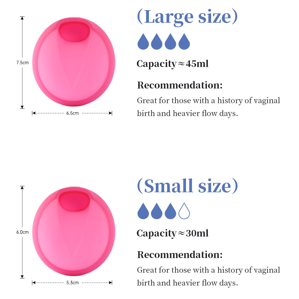 Menstruationstasse aus medizin – Menstrual Cup Silicone Bewertung und Preis